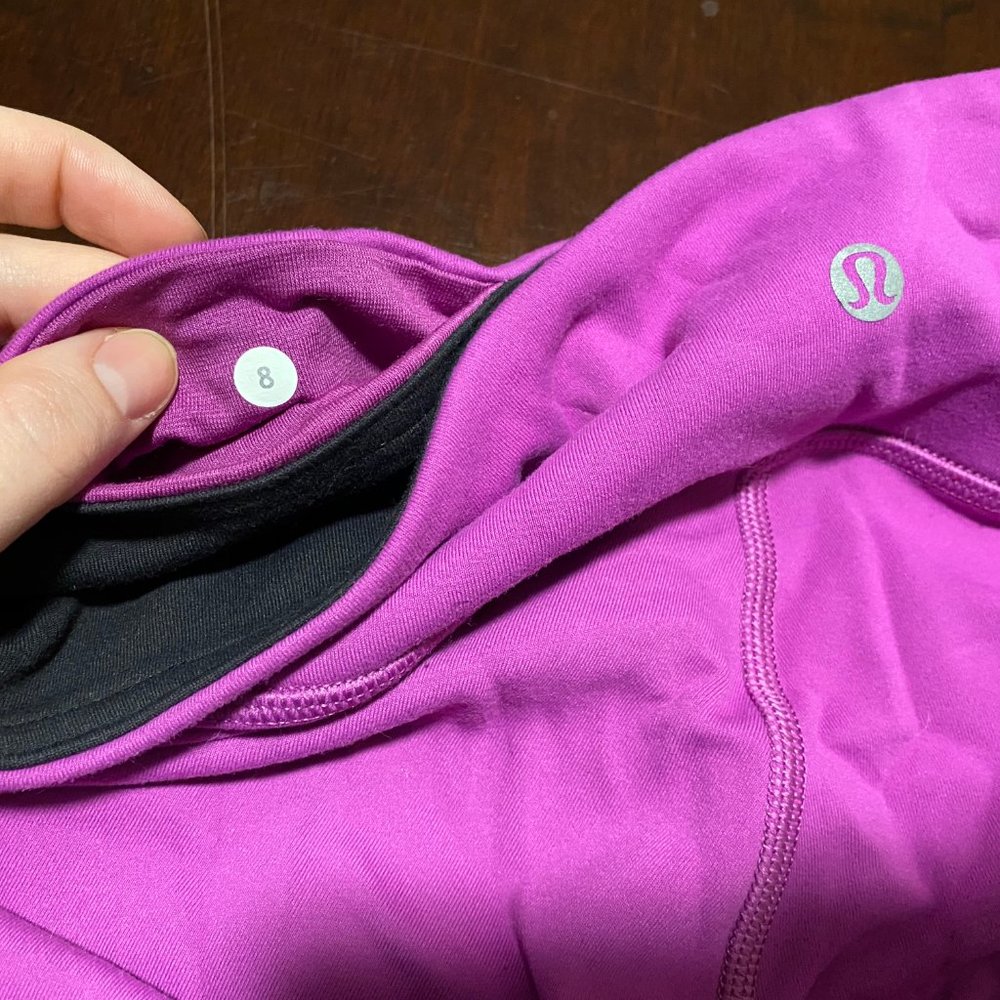 Lululemon Wunder Under Reversible Pant Size 8